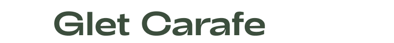 Glet Carafe Wordmark Logo Primary Image