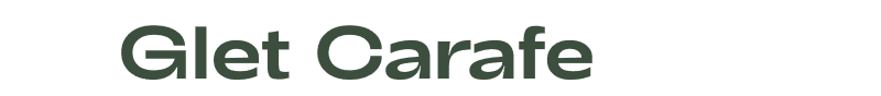 Glet Carafe Wordmark Logo Primary Image